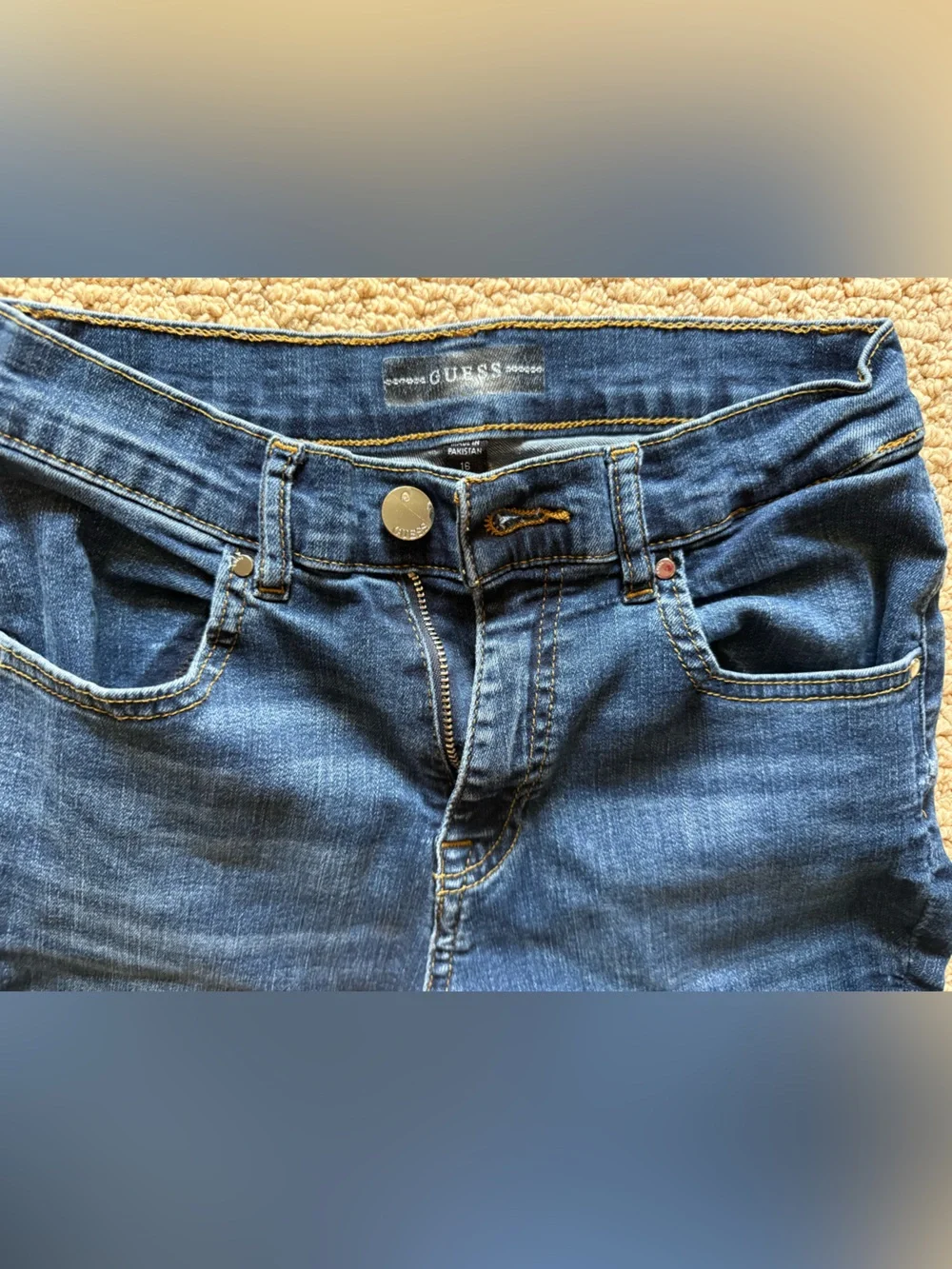 GUESS - Girls Size 16 Flared Jeans